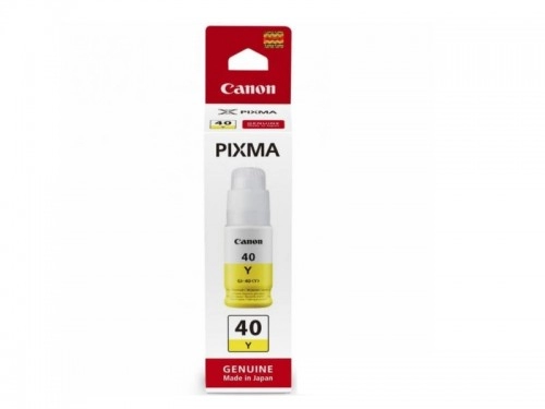 Ink Bottle Canon INK GI-40 Y (3402C001), Yellow, 70ml for Canon Pixma G6040/ G5040/ GM7040, 7700 p.
