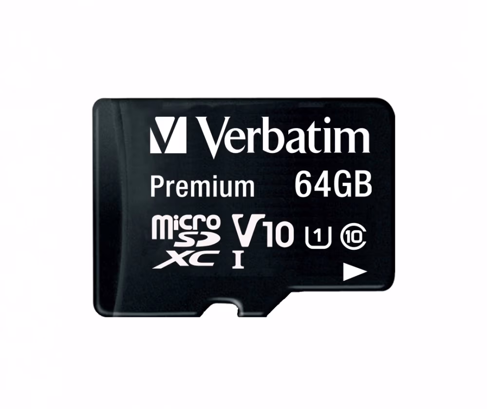 Card de memorie microSDXC 64GB Verbatim Premium, 90MB/s, + SD adapter 