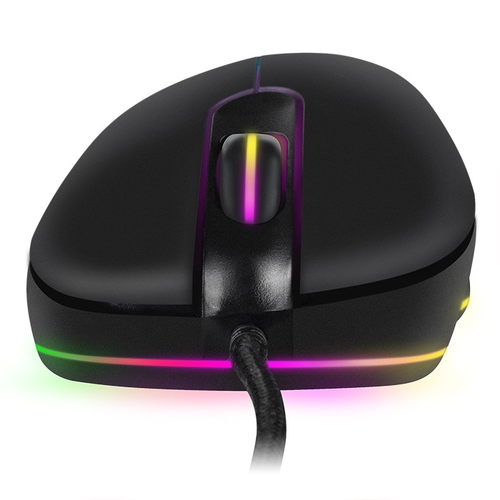 SVEN RX-G830 RGB Gaming, Optical Mouse, 500-6400 dpi, 5+1 buttons (scroll wheel),  DPI switching modes, USB photo 3
