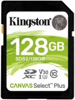 Карта памяти SD 128GB Kingston Canvas Select Plus, 100MBps thumbnav 1