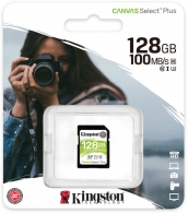 Карта памяти SD 128GB Kingston Canvas Select Plus, 100MBps thumbnav 2