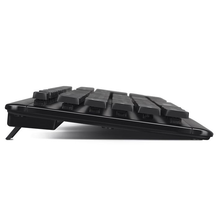 SVEN KB-E5700H, Keyboard, Waterproof construction, 104 keys, 12 Fn-keys, slim compact design, low-profile, USB 2.0 Hub 2 -ports, 1.5m, Black, Rus/Ukr/Eng photo 4