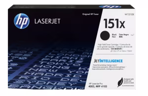 HP 151X (W1510X) Black High Yield Toner Reload Kit for HP LaserJet Pro 4003, HP LaserJet Pro 4103, 9700 p.