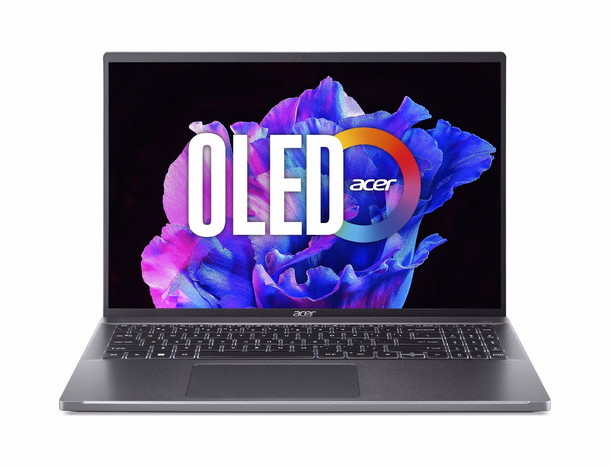 Laptop 16.0” ACER Swift Go Swift Go 16 (NX.KFSEU.001) / 3.2K / OLED / 16:10 / Intel Core i5-1335U / 16GB / 512GB SSD / Steel Gray 