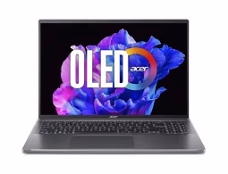 Laptop 16.0” ACER Swift Go Swift Go 16 (NX.KFSEU.001) / 3.2K / OLED / 16:10 / Intel Core i5-1335U / 16GB / 512GB SSD / Steel Gray