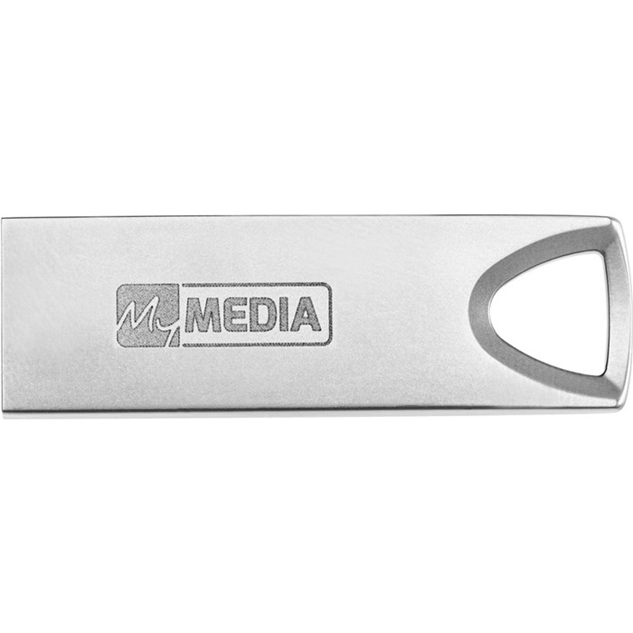 Флеш-накопитель USB MyMedia (by Verbatim) MyAlu USB2.0 64ГБ photo 1
