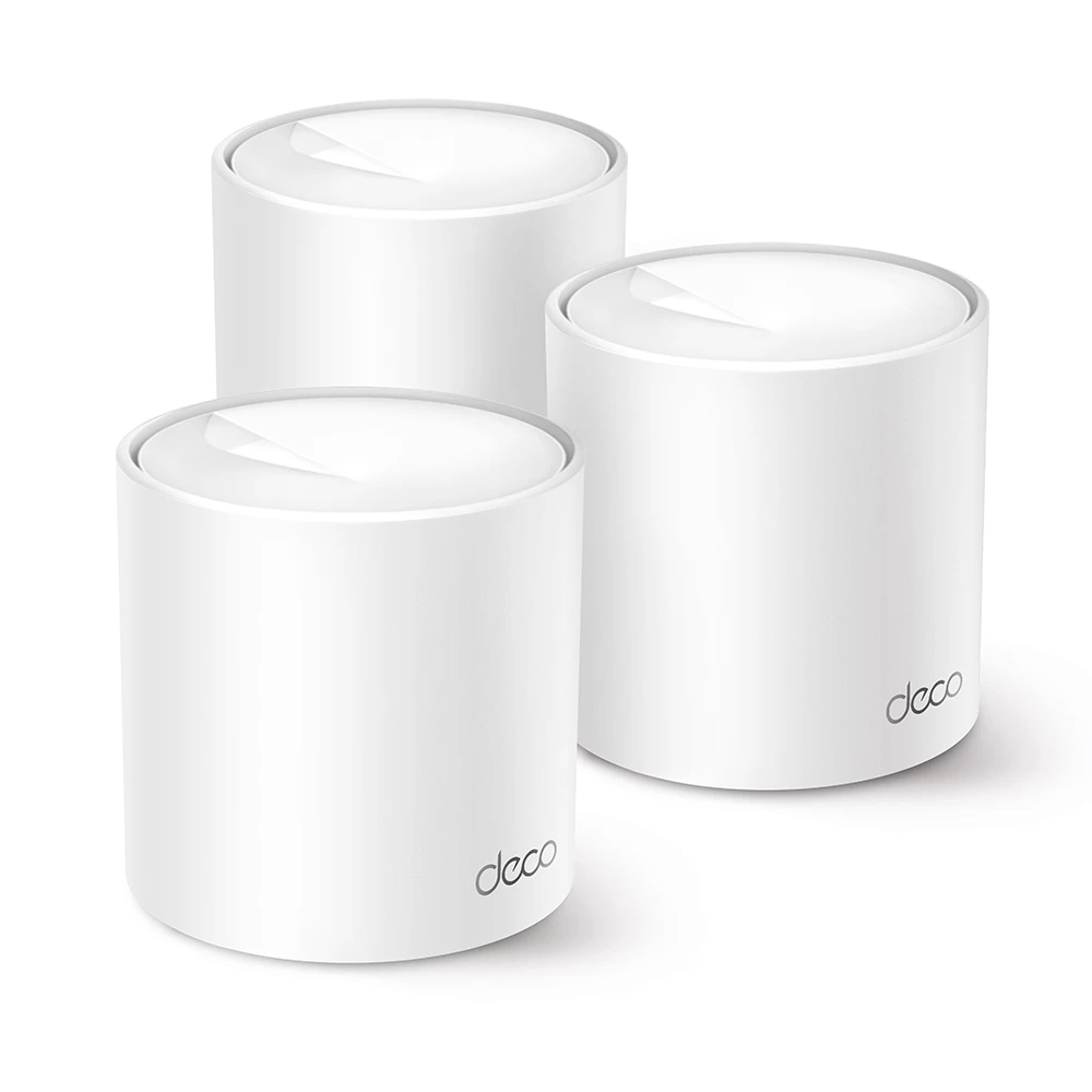 Mesh Wi-Fi 6 система TP-LINK Deco X10(3-pack)/ AX1500 Dual Band /  2 LAN/WAN Gigabit Port