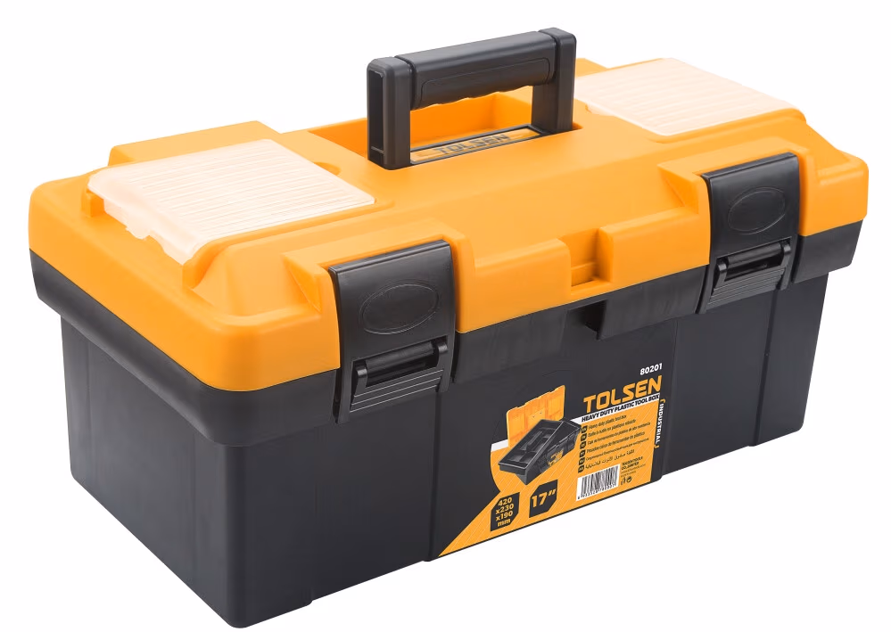 Cutie din plastic pentru unelte 420x230x190mm Industrial Tolsen 