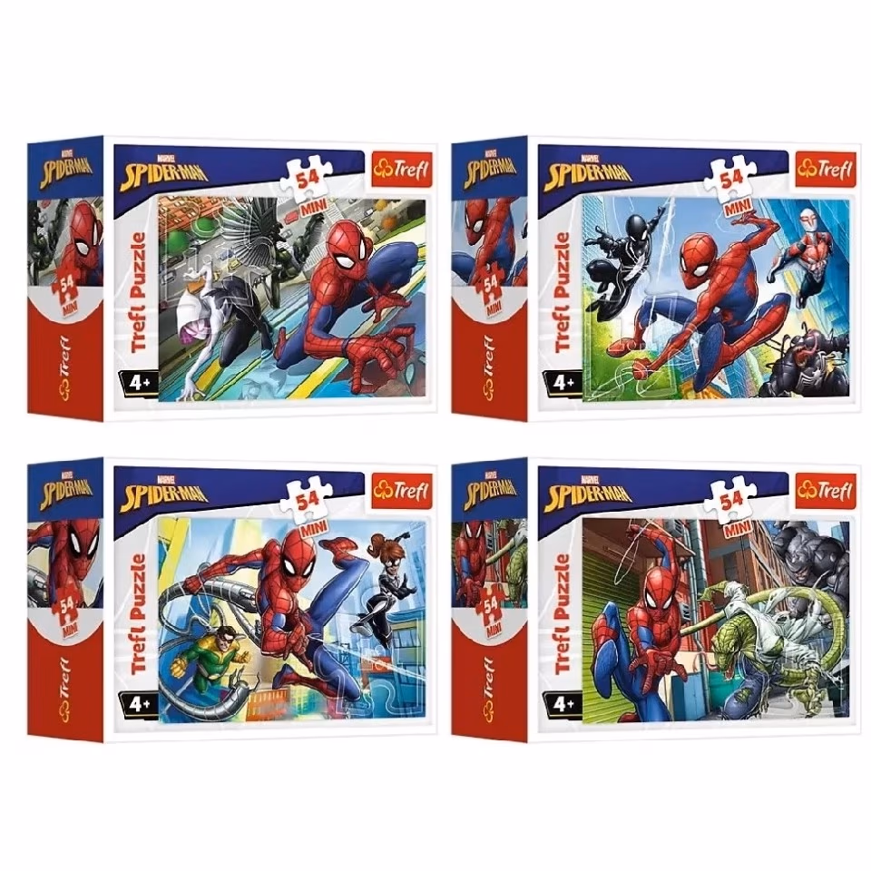Trefl 54164 Puzzles 54 Mini Spiderman 