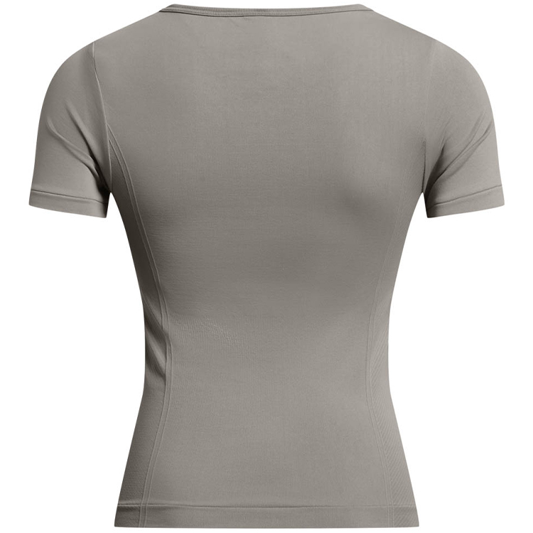Tricou Under Armour UA Vanish Seamless SS / Femei / L / Gri photo 5