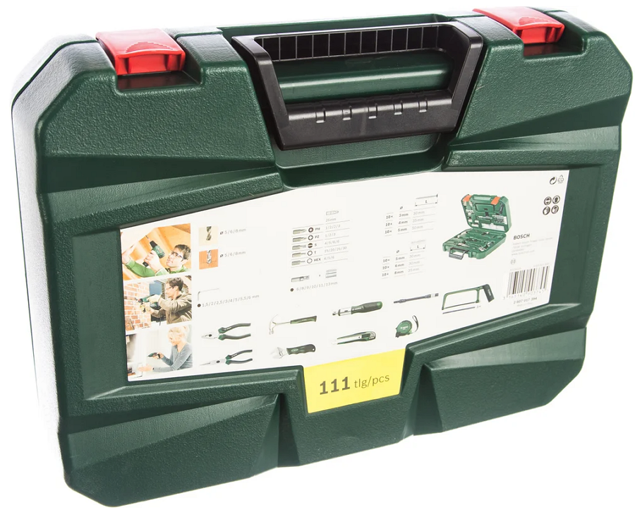 Набор инструментов Bosch All-in-one 111, 2607017394 photo 3