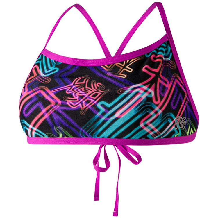 Купальник Speedo KANJINEON CROSS TIEBACK TOP AF / Женский / 28 / Фиолетовый photo 4