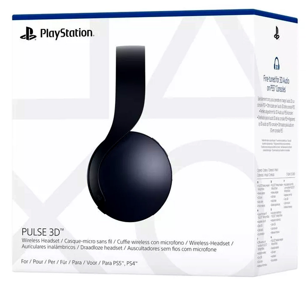 Căști Sony Pulse 3D Negru Fara fir / Gaming / Negru photo 4