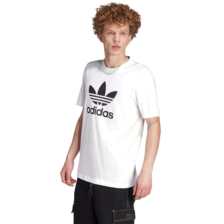 Tricou bărbătesc Adidas TREFOIL T-SHIRT XS Alb photo 2