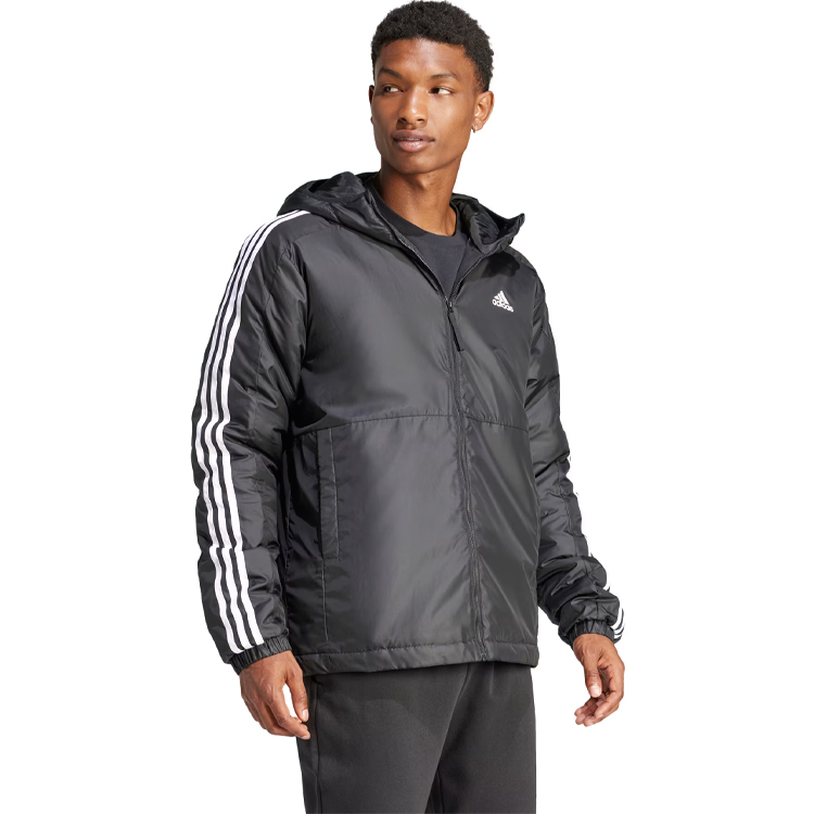 Куртка мужская Adidas ESS 3S INS HO J S Черный photo 3