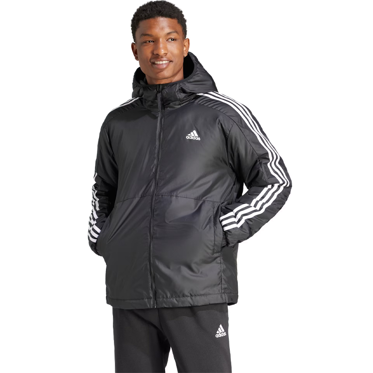 Куртка мужская Adidas ESS 3S INS HO J S Черный photo 5