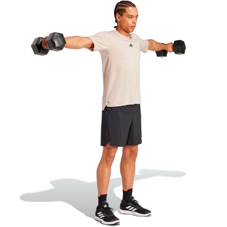 Футболка мужская Adidas Power Tee XL Бежевый photo 6