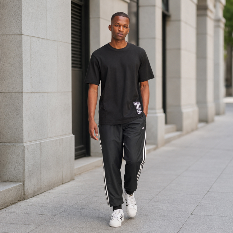 Футболка мужская Adidas ADIBREAK TEE XS Черный photo 7