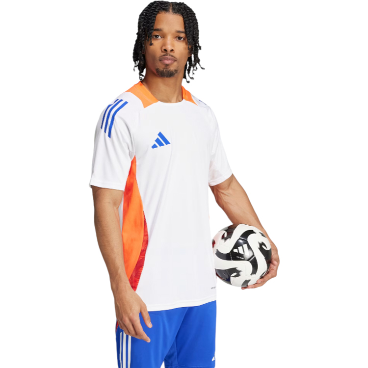 Tricou bărbătesc Adidas TIRO24 C TR JSY S Alb photo 6