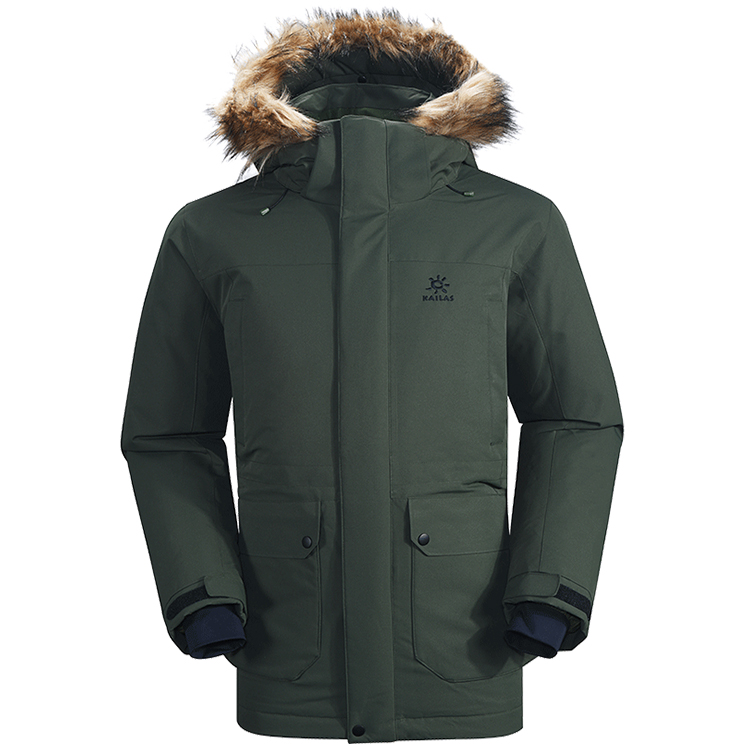 Scurta Kailas Long Thick Fur Down Jacket photo Scurta Kailas Long Thick Fur Down Jacket photo