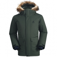 Scurta Kailas Long Thick Fur Down Jacket thumbnav
