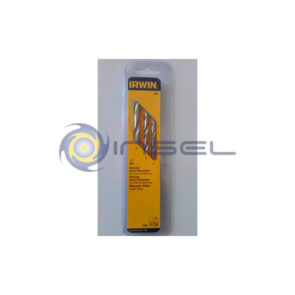 Набор сверл Irwin  Set STANDART 5/6/8MM, T000994 photo 2