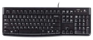 Logitech Keyboard K120 for Business, USB, OEM - RUS