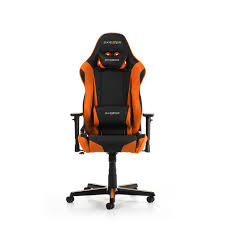 Gaming/Office Chair DXRacer Racing GC-R0-NO-Z1, Black/Orange, Premium PU leather, max weight up to 150kg / height 165-195cm, Recline 90°-135°, 3D Armrests, Head and Lumber cushions, Aluminium wheelbase, 2" PU Caster, W-22.5kg photo 1