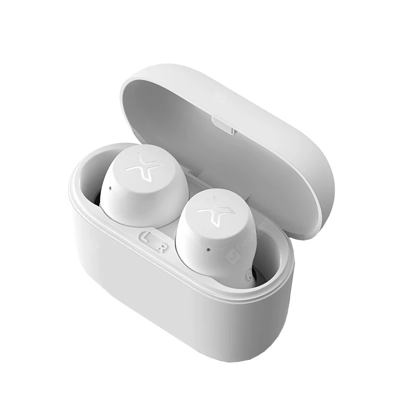 Edifier X3 White True Wireless Stereo Earbuds, Bluetooth v5.0 aptX, IPX5 , Up to 10m connection distance, Battery Lifetime (up to) 6 hr, ergonomic in-ear photo 1