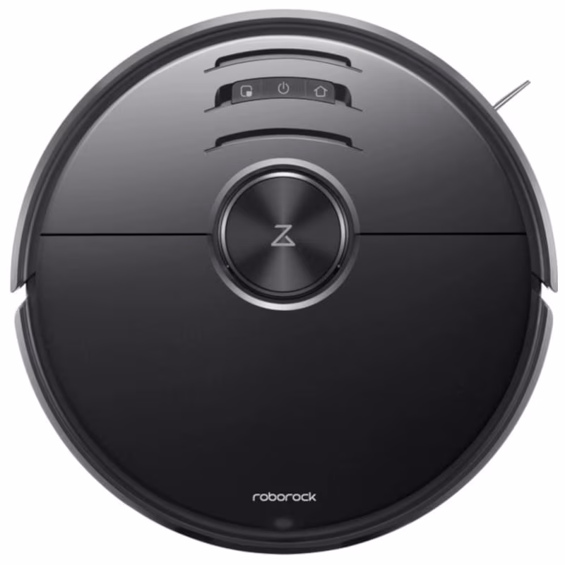XIAOMI "Roborock S6 MaxV" EU, Black, Robot Vacuum Cleaner, Suction 2500pa, Sweep, Mop, Remote Control, Self Charging, Dust Box Capacity: 0.48L, Working Time: 180m, Maximum area about 240 m2, Barrier height 2cm 