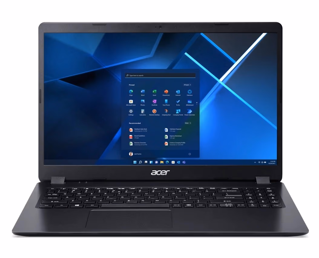 Acer Extensa EX215-55 Steel Gray, 15.6" FHD IPS (Intel® Core™ i3-1215U, 8GB (2x4Gb SODIMMs) DDR4 RAM, 256GB PCIe NVMe SSD, Intel® UHD Graphics, w/o DVD, RJ-45, WiFi-AC/BT 5.0, 3cell 40Wh, 720p HD Cam, Win10Pro, 1.9kg) 
