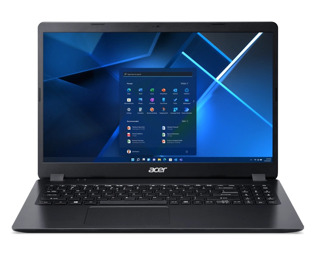 Acer Extensa EX215-55 Steel Gray, 15.6" FHD IPS (Intel® Core™ i3-1215U, 8GB (2x4Gb SODIMMs) DDR4 RAM, 256GB PCIe NVMe SSD, Intel® UHD Graphics, w/o DVD, RJ-45, WiFi-AC/BT 5.0, 3cell 40Wh, 720p HD Cam, Win10Pro, 1.9kg) photo 1