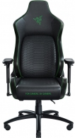 Razer Gaming Chair Iskur Black/Green XL, Class 4 gas lift,  Armrest 4D, 5-star metal powder coated, Tilting seat with locking possibility, Recommended Size: (180 – 208cm), < 180kg, Black /Green thumbnav 1
