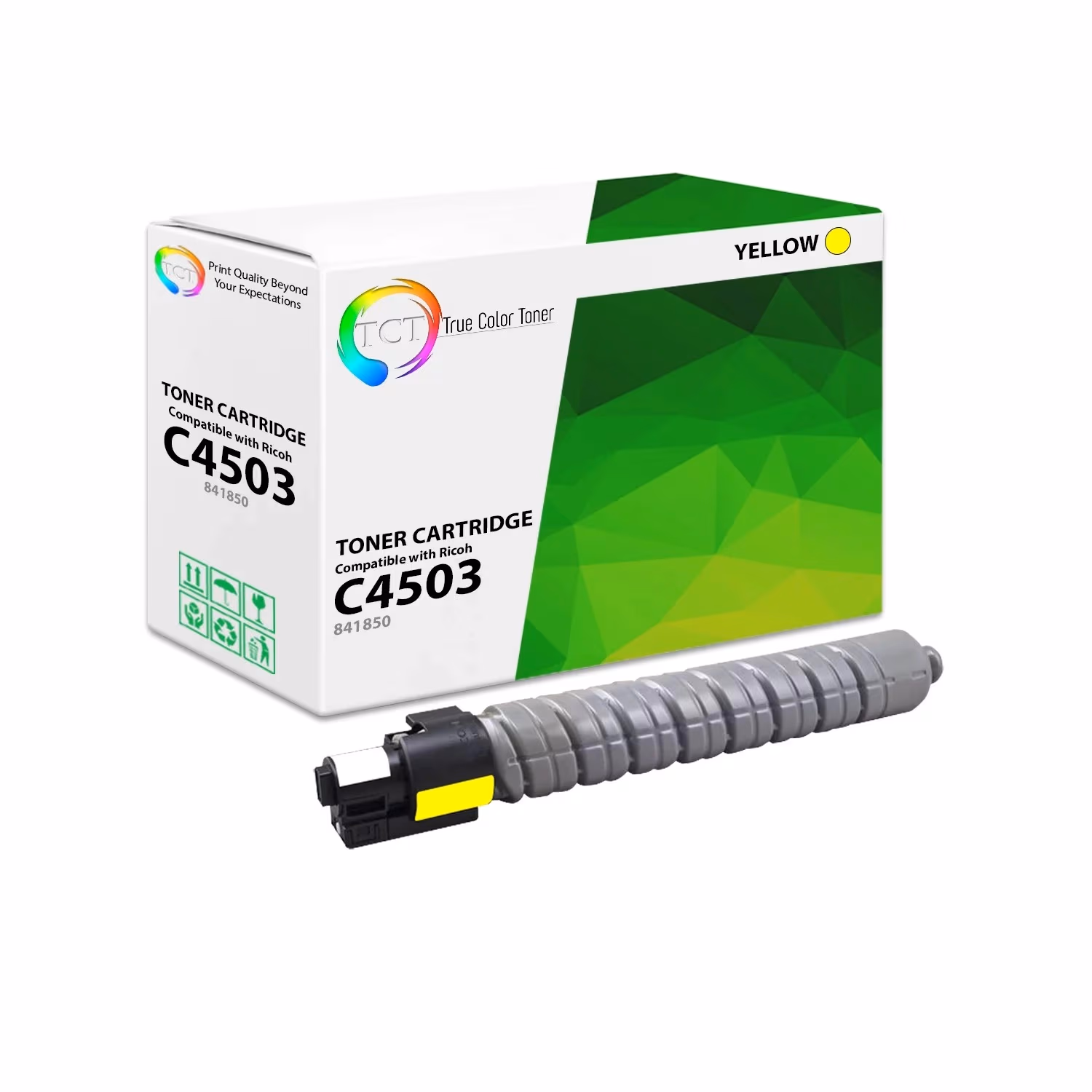 Compatible toner for Ricoh MP C4503/5503/6003/4504/5504/6004 (375g) Yellow