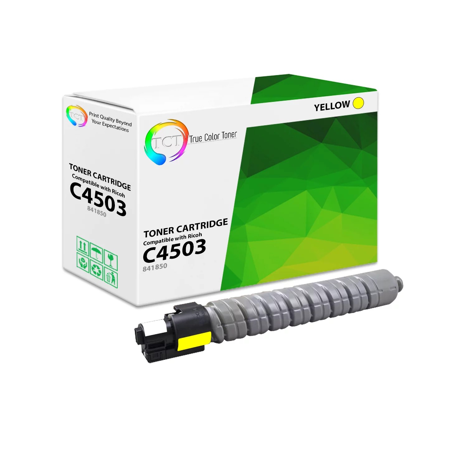 Compatible toner for Ricoh MP C4503/5503/6003/4504/5504/6004 (375g) Yellow photo 1