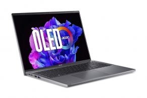 ACER Swift Go 16 Steel Gray (NX.KFSEU.003), 16.0" OLED 3.2K (3200x2000) DCI-P3 100%, 400nits,120Hz (Intel Core i7-1355U 10xCore, 3.7-5.0GHz, 16GB (onboard) LPDDR5 RAM, 1TB PCIe SSD, Intel Iris Xe Graphics, WiFi6E/BT 5.1, FPS, Backlit, 50Wh 4cell, 1440p QH thumbnav 2
