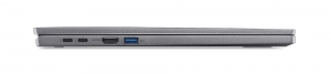 ACER Swift Go 16 Steel Gray (NX.KFSEU.003), 16.0" OLED 3.2K (3200x2000) DCI-P3 100%, 400nits,120Hz (Intel Core i7-1355U 10xCore, 3.7-5.0GHz, 16GB (onboard) LPDDR5 RAM, 1TB PCIe SSD, Intel Iris Xe Graphics, WiFi6E/BT 5.1, FPS, Backlit, 50Wh 4cell, 1440p QH thumbnav 5