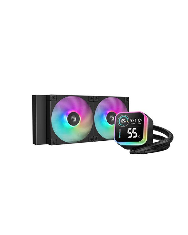Sistem de racire lichid DEEPCOOL LQ240/ Universal/ 280W/ <38.71dBA/ 72.04 CFM photo 1 Sistem de racire lichid DEEPCOOL LQ240/ Universal/ 280W/ <38.71dBA/ 72.04 CFM photo 1