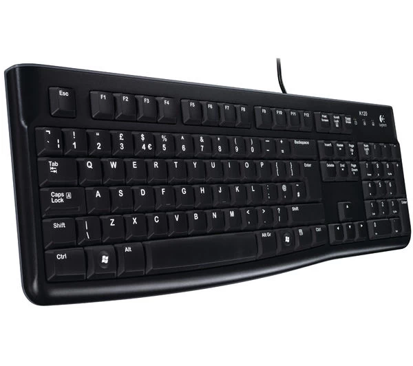 Logitech Keyboard K120 for Business, USB, OEM - RUS