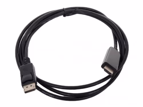 Cable DP-HDMI  - 1.8m - Cablexpert CC-DP-HDMI-6, 1.8 m, 4K DP (male) - HDMI type A (male) cable, from DisplayPort to HDMI (cable is not bi-directional), Black
