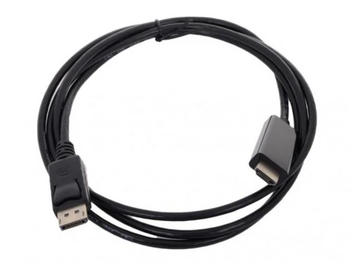 Cable DP-HDMI  - 1.8m - Cablexpert CC-DP-HDMI-6, 1.8 m, 4K DP (male) - HDMI type A (male) cable, from DisplayPort to HDMI (cable is not bi-directional), Black
