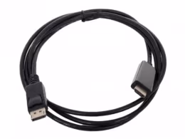 Cable DP-HDMI  - 1.8m - Cablexpert CC-DP-HDMI-6, 1.8 m, 4K DP (male) - HDMI type A (male) cable, from DisplayPort to HDMI (cable is not bi-directional), Black