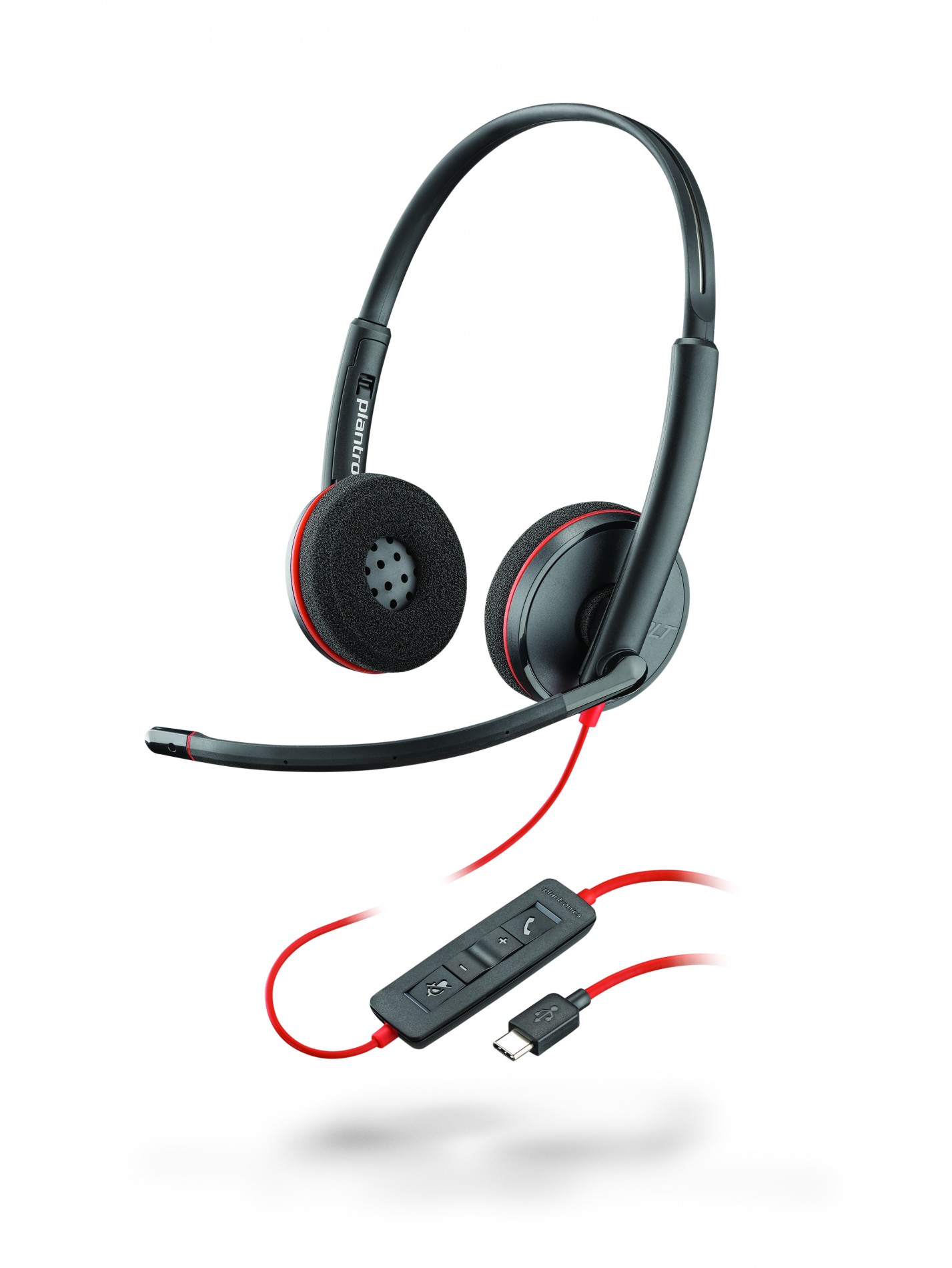 Casti Plantronics Blackwire C3220, Black photo 2