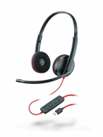 Casti Plantronics Blackwire C3220, Black thumbnav 2