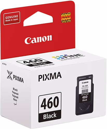 Ink Cartridge Canon PG-460 (3711C001) black for PIXMA TS5340 180 p.