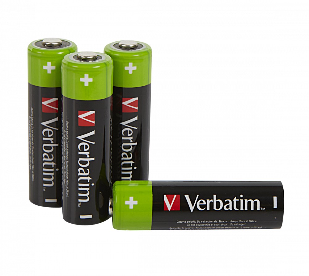 Verbatim Rechargeable Battery  AA / HR6 2500 mAh, 4 Pack photo 2