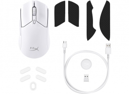 Беспроводная Игровая мышь HYPERX Pulsefire Haste 2, White [6N0A9AA] thumbnav 5