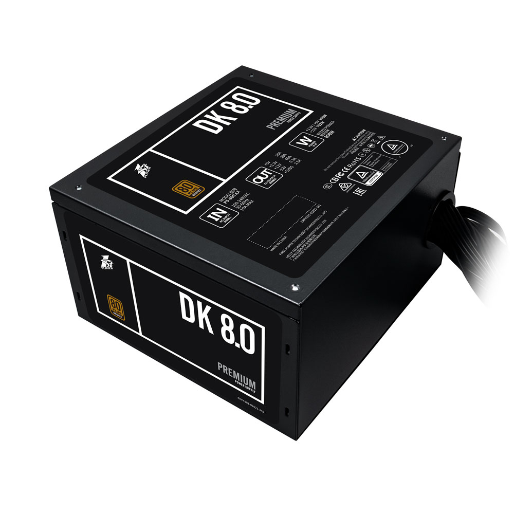 Блок питания 800W 1STPLAYER DK PREMIUM 8.0 (PS-800AX) photo 3