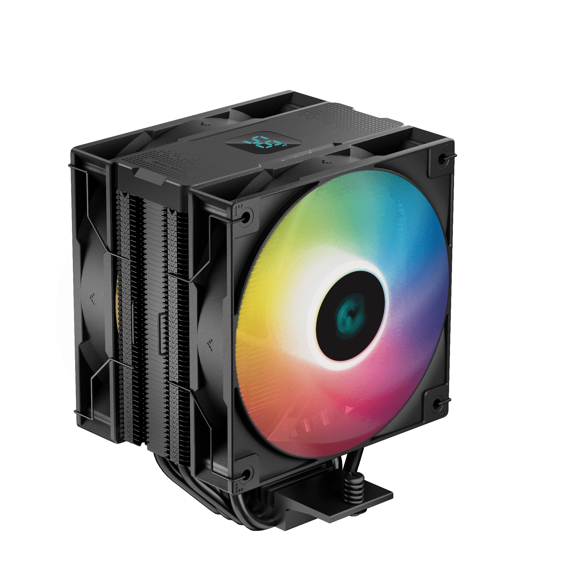 Sisteme de racire DEEPCOOL AG400 DIGITAL PLUS/ Universal/ 220W/ 500~2100rpm/ <31.6dBA/ 75.89CFM/ Black photo 2