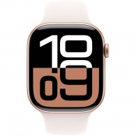 Smart watch Apple Watch Series 10 GPS 42mm Rose Gold Aluminium Case with Light Blush Sport Band - M/L (MWWJ3QI/A) thumbnav 2